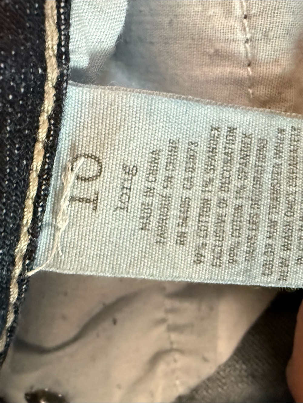 American Eagle Outfitters Dark Indigo Flare Jeans - Picture 7 of 7
